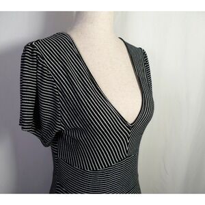 VTG Womens Y2K Preppy Nautical Striped Dress Size M Resort New England Summer